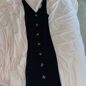 Black planet gold dress!